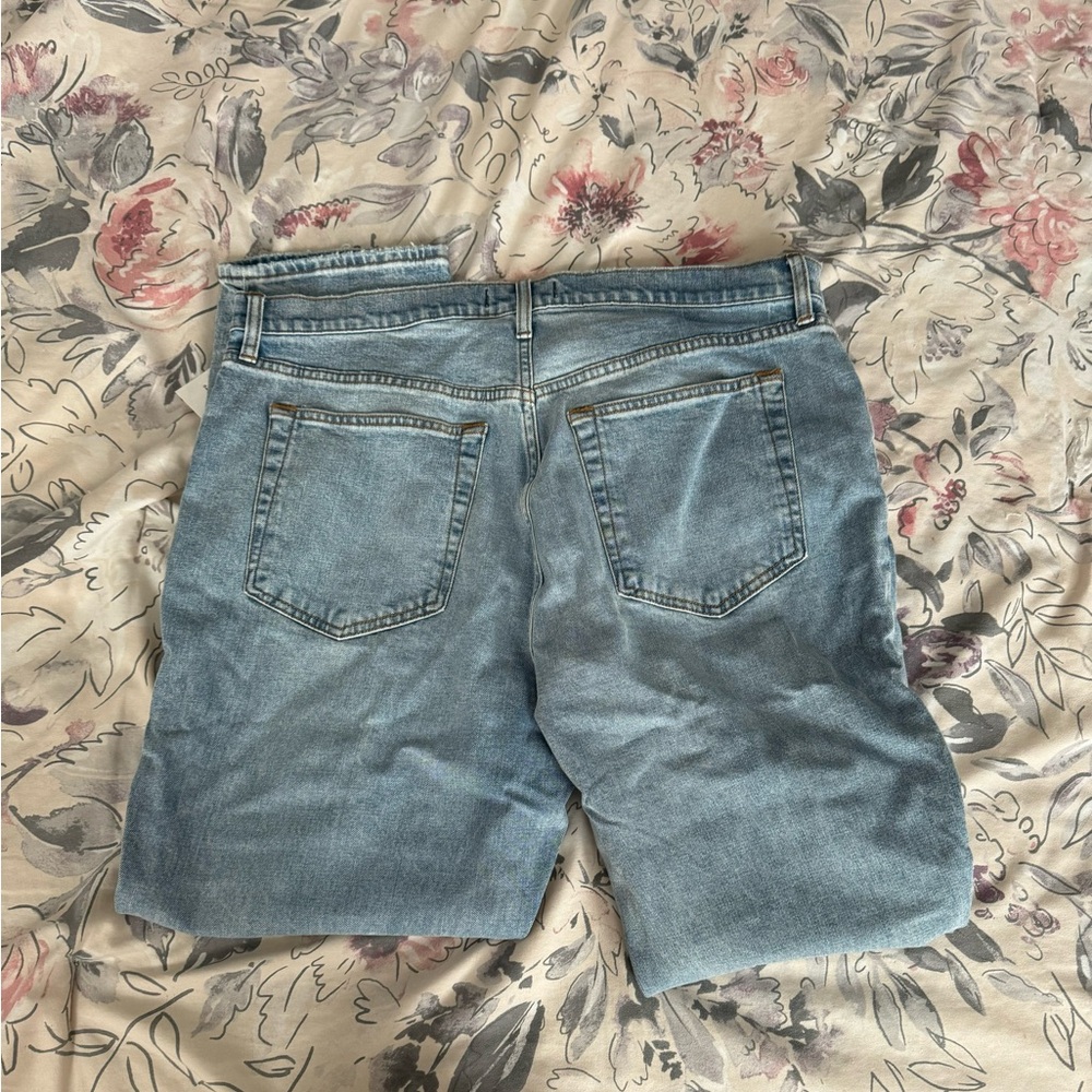NWT A&F Ultra High Rise 90s Slim Straight Jean - Picture 12 of 12
